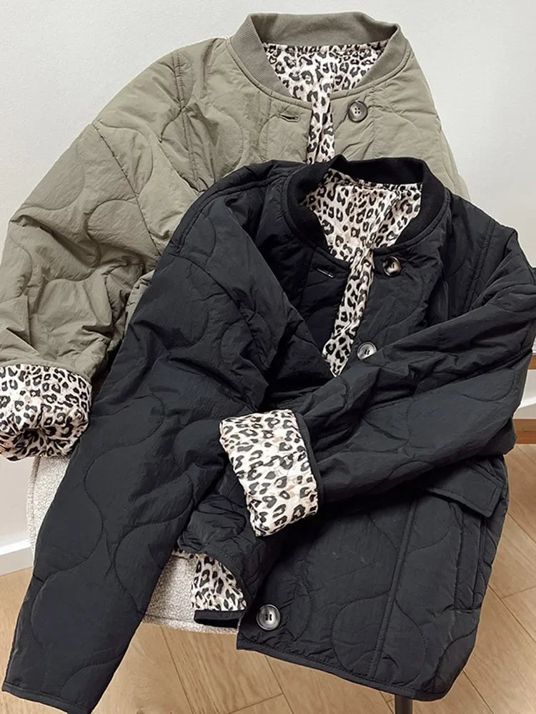 Leopard  Cotton Jacket